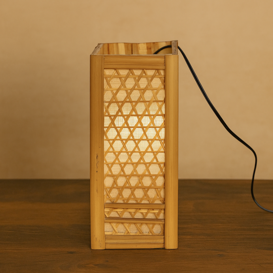 Bamboo Honeycomb Lamp