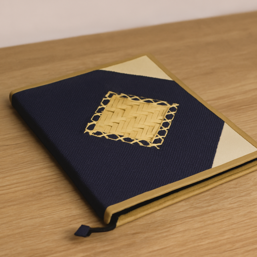 Jute Green Binder