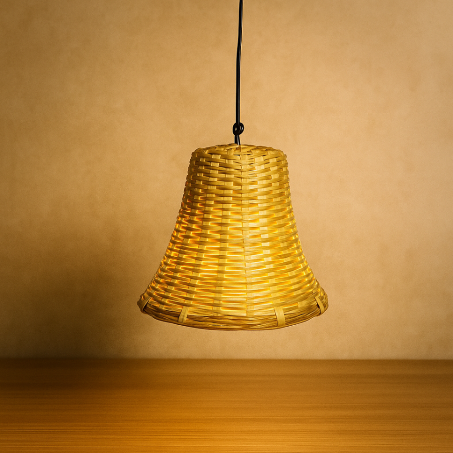 Bamboo Bell Lamp